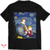 Calvin And Hobbes T-shirt Story Night