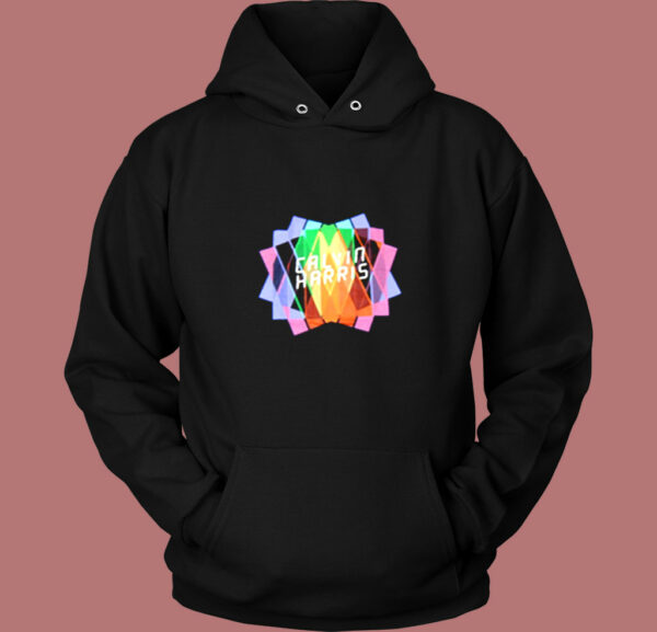 Calvin Harris Kaleidoscope Marine Vintage Hoodie