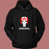 Canadian Qanon Punisher Skull Vintage Hoodie