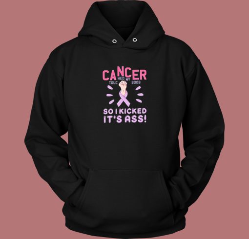 Cancer Hed My Boob Hoodie Style Cancer Hed My Boob Hoodie Style