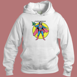 Cannabisman Vintage 80s Hoodie Style