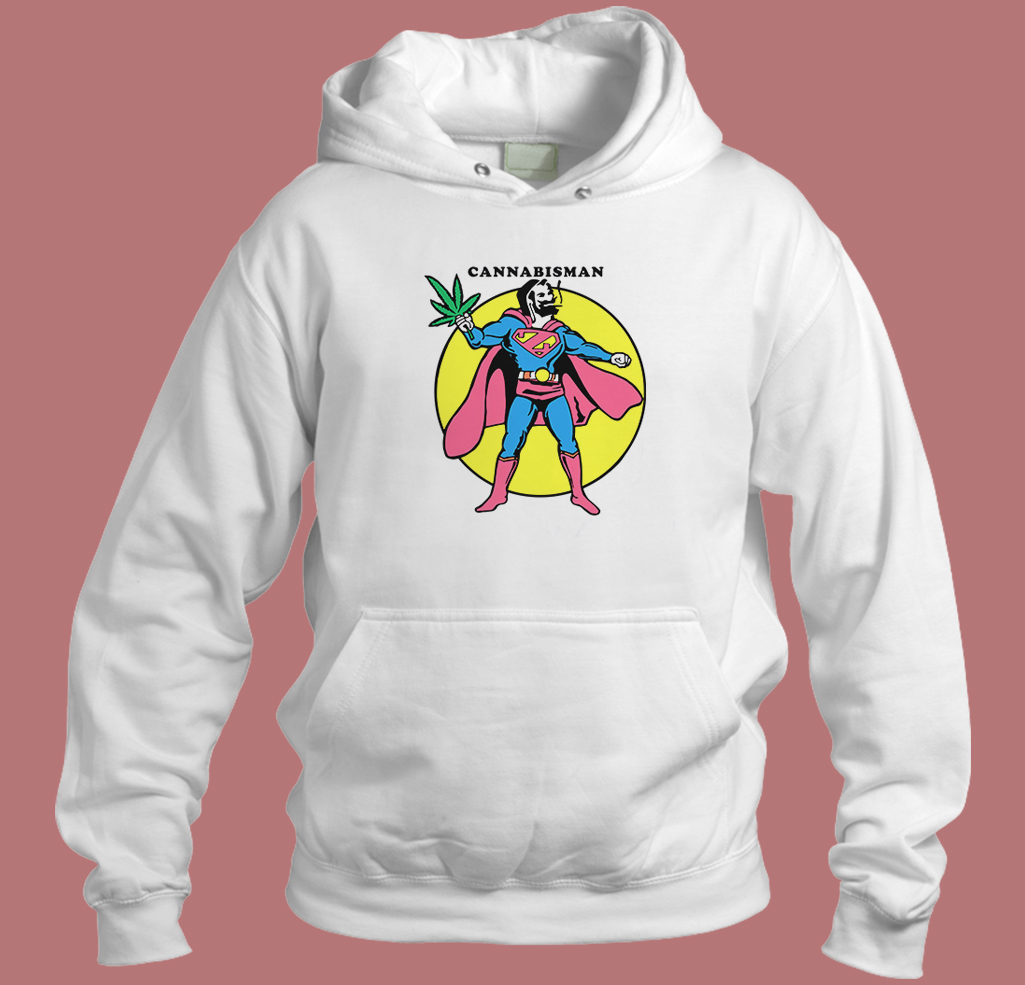 Cannabisman Vintage 80s Hoodie Style Cannabisman Vintage 80s Hoodie Style
