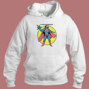 Cannabisman Vintage 80s Hoodie Style