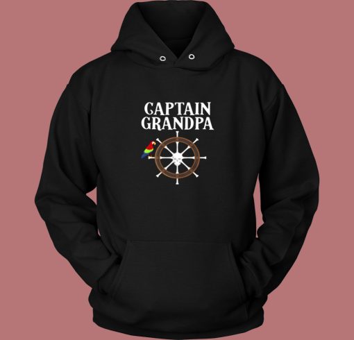 Captain Grandpa Vintage Hoodie Captain Grandpa Vintage Hoodie