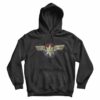 Captain Marvel Chest Emblem Hoodie