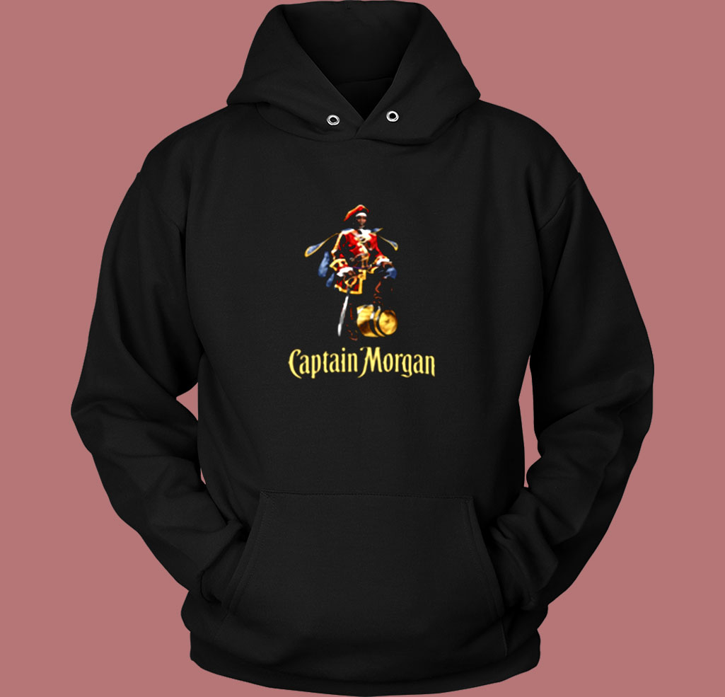 Captain Morgan Freeman Vintage Hoodie Captain Morgan Freeman Vintage Hoodie