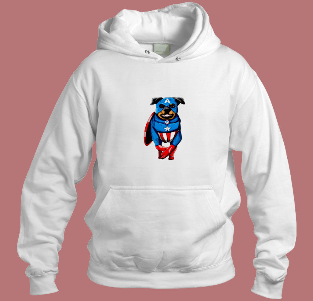 Captain Rottweiler Aesthetic Hoodie Style Captain Rottweiler Aesthetic Hoodie Style