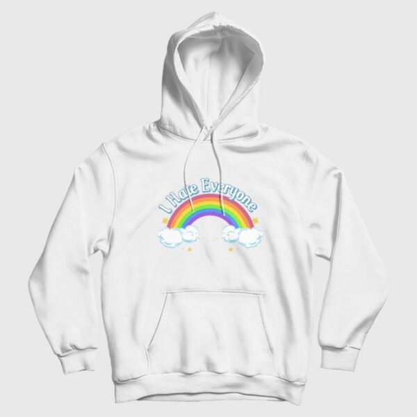 Care Bears Rainbow I Hate Everyone Hoodie