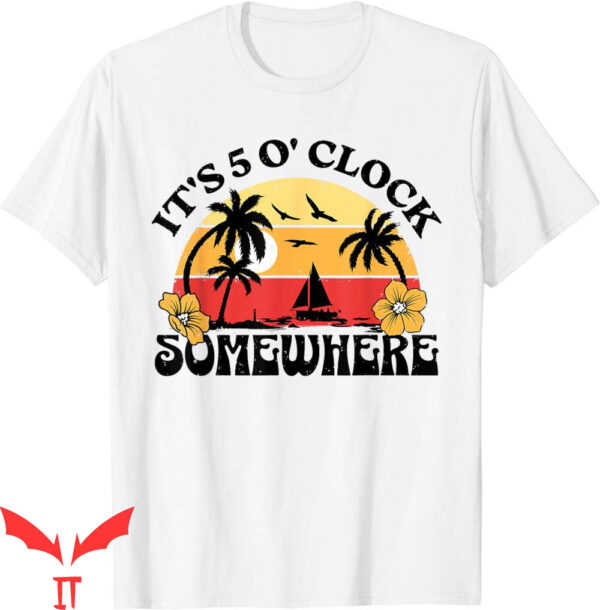 Caribbean Soul T-Shirt It’s 5 O’clock Somewhere Summer