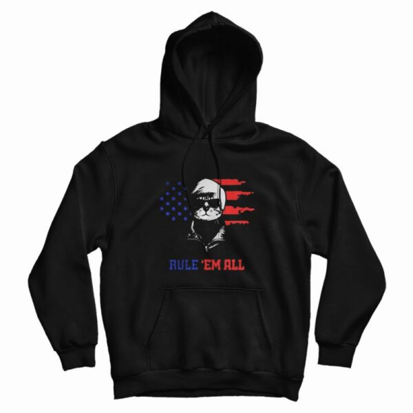 Cat Donald Trump Rule ’em All Hoodie