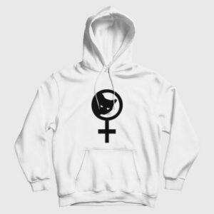 Cat Feminist Symbols Feminist Hoodie