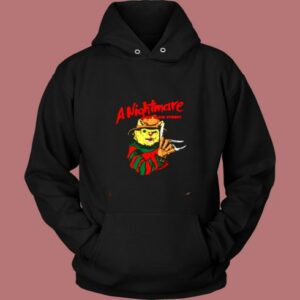 Cat Freddy Krueger A Nightmare On Claw Street Vintage Hoodie