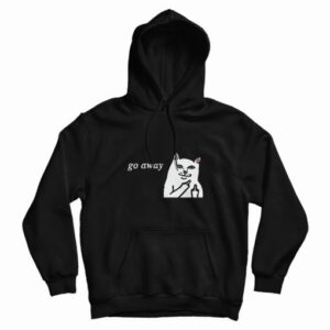 Cat Go Away Hoodie