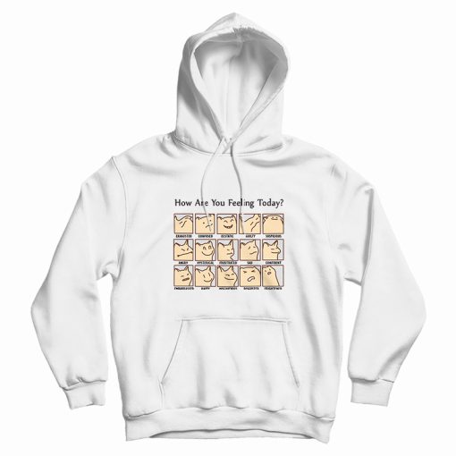 Cat How Are You Feeling Today Hoodie Cat How Are You Feeling Today Hoodie