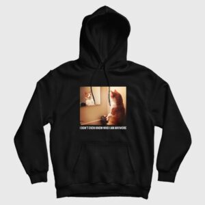 Cat I Don’t Even Know Who I Am Anymore Hoodie