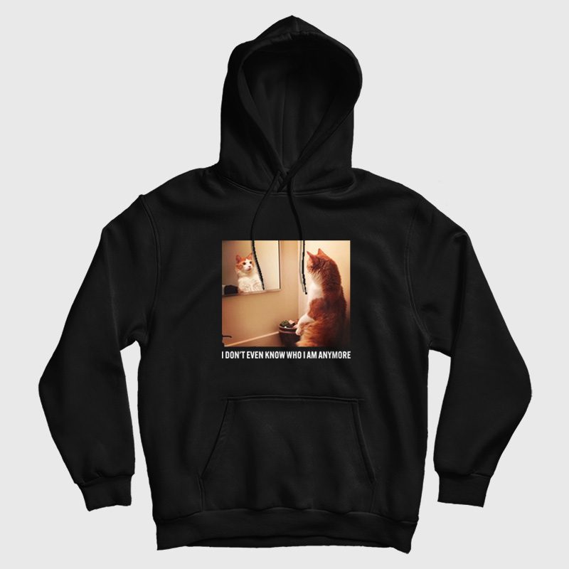 Cat I Don't Even Know Who I Am Anymore Hoodie Cat I Don't Even Know Who I Am Anymore Hoodie