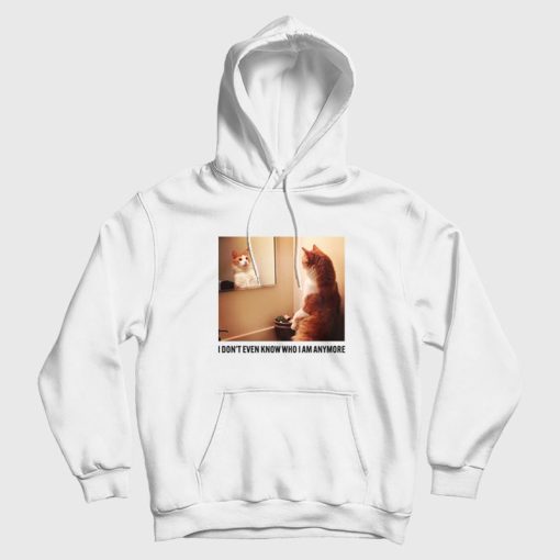 Cat I Don't Even Know Who I Am Anymore Hoodie Cat I Don't Even Know Who I Am Anymore Hoodie