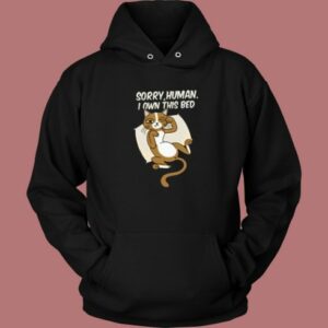 Cat I Own This Bed Meme Hoodie Style