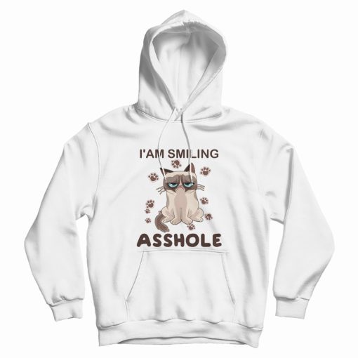 Cat I'am Smiling Asshole Hoodie Cat I'am Smiling Asshole Hoodie