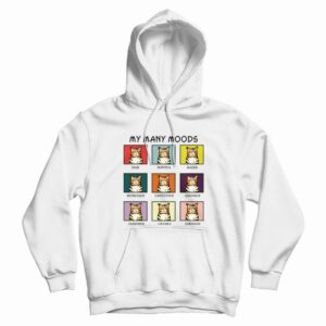 Cat My Many Moods Hoodie