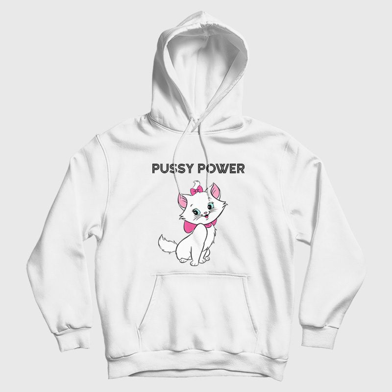 Cat Pussy Power Hoodie Cat Pussy Power Hoodie