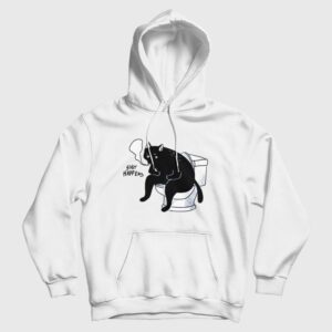 Cat Shit Happens Hoodie