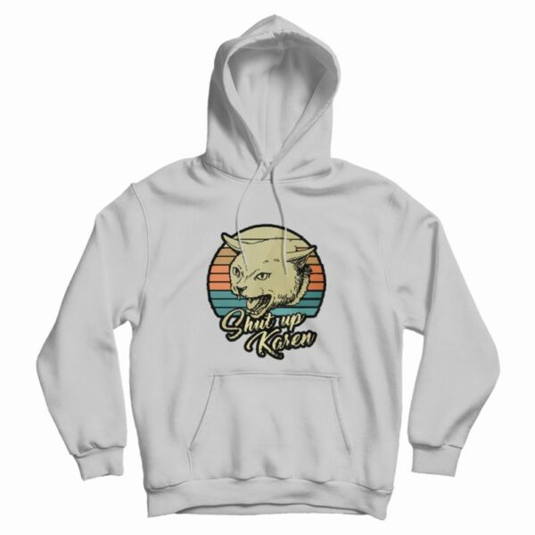 Cat Shut Up Karen Vintage Hoodie