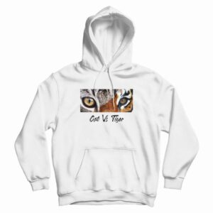Cat Vs Tiger Eyes Hoodie