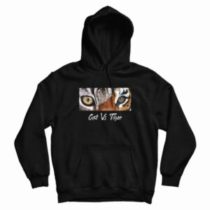 Cat Vs Tiger Eyes Hoodie