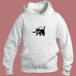 Cat What Aesthetic Hoodie Style