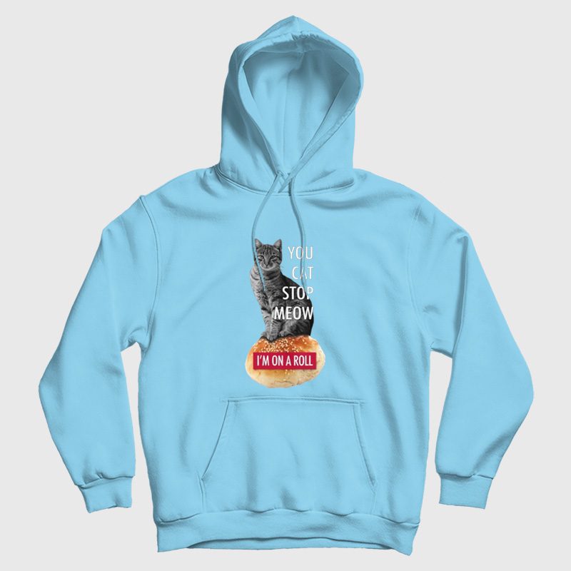 Cat You Cat Stop Meow I'm on a Roll Demetri's Cobra Kai Hoodie Cat You Cat Stop Meow I'm on a Roll Demetri's Cobra Kai Hoodie