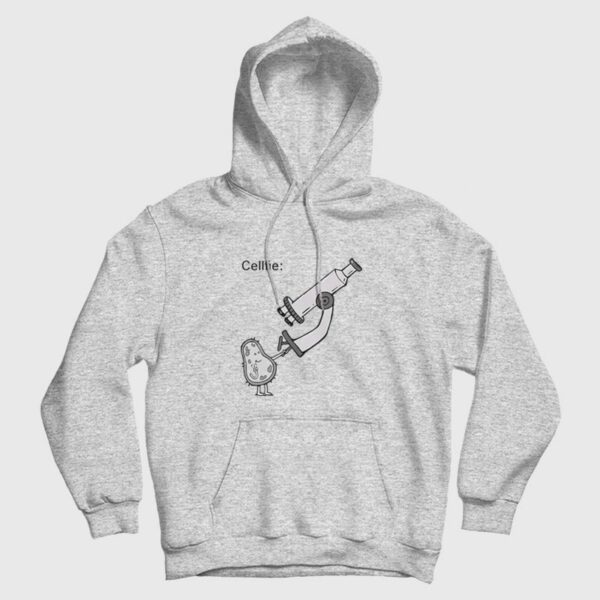 Cellfie Funny Science Biology Hoodie