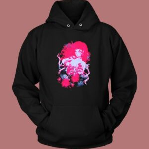 Centipede Girl Rib Hoodie Style