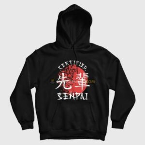 Certified Senpai Japanese Hoodie 3