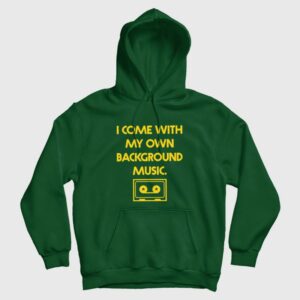 Chad Danforth I Come With My Own Background Music Hoodie