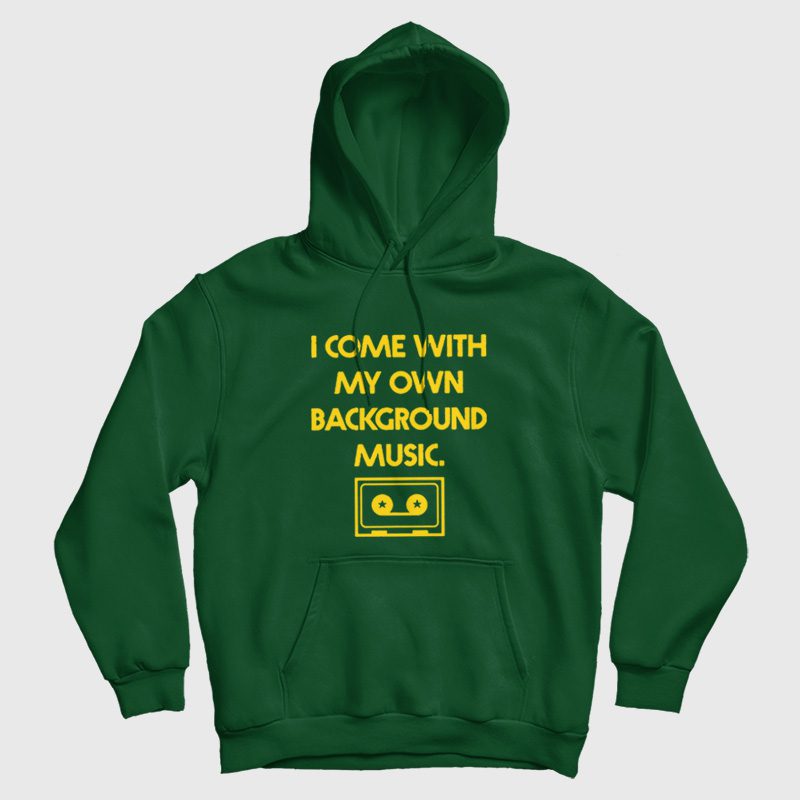 Chad Danforth I Come With My Own Background Music Hoodie Chad Danforth I Come With My Own Background Music Hoodie
