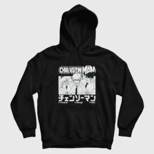 Chainsaw Man Aki Denji and Power Hoodie