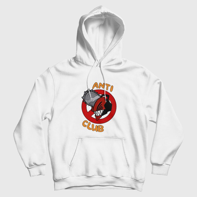 Chainsaw Man Anti Club Hoodie Chainsaw Man Anti Club Hoodie