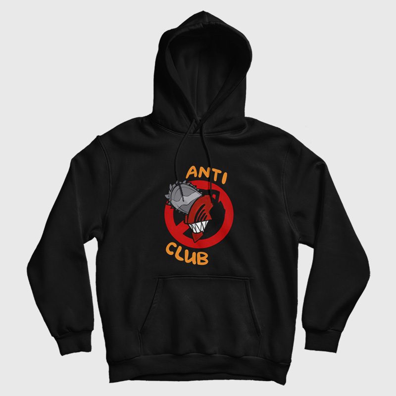 Chainsaw Man Anti Club Hoodie Chainsaw Man Anti Club Hoodie