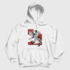 Chainsaw Man Riding Shark Hoodie