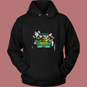 Cheech And Chong Scooby Doo 80s Hoodie