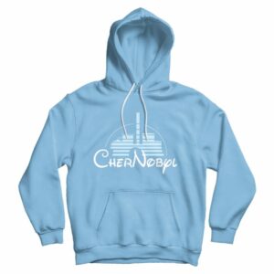 Chernobyl Royal Blue Half Sleeve Hoodie