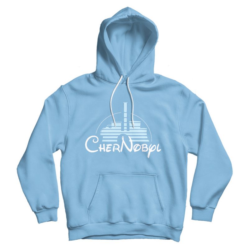 Chernobyl Royal Blue Half Sleeve Hoodie Chernobyl Royal Blue Half Sleeve Hoodie