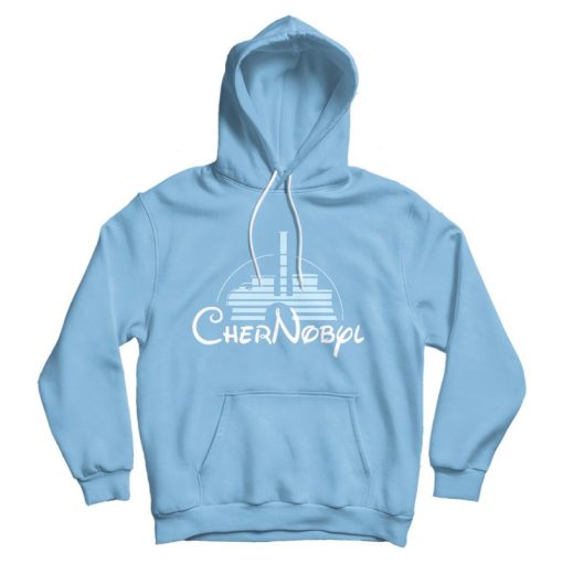 Chernobyl Royal Blue Half Sleeve Hoodie Chernobyl Royal Blue Half Sleeve Hoodie