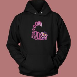 Cheshire Faced Cat Funny Hoodie Style