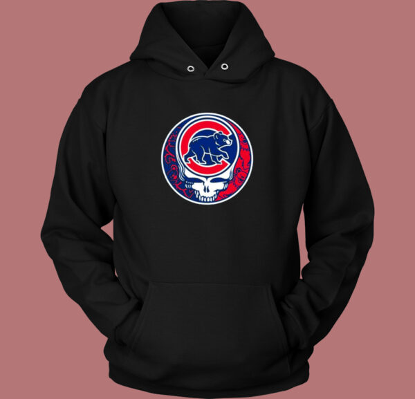 Chicago Cubs Grateful Dead Hoodie Style
