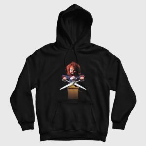 Child’s Play 2 Chucky With Scissors Hoodie