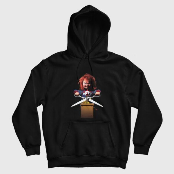 Child’s Play 2 Chucky With Scissors Hoodie