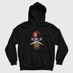 Childs Play 2 Chucky With Scissors Hoodie 3