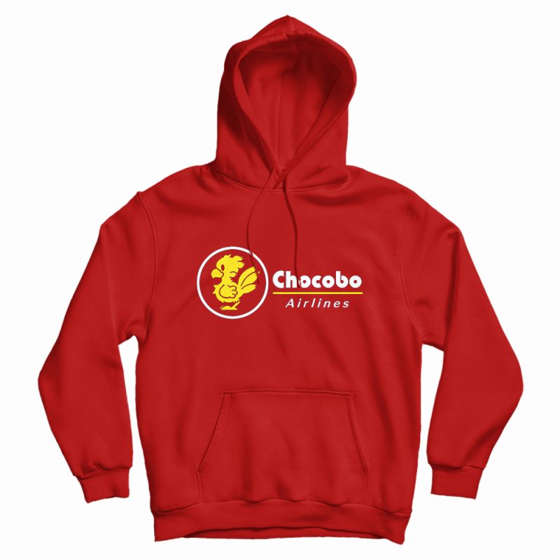 Chocobo Airlines Logo Hoodie Chocobo Airlines Logo Hoodie